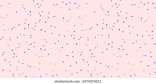 Light minimalist seamless pattern with abstract polka dots, random dots, spots, drops. Vector hand drawing sketch shapes. Creative texture tiny, snowflakes, circles, ornament printing.