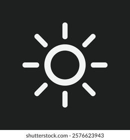 Light Mode logo icon isolated