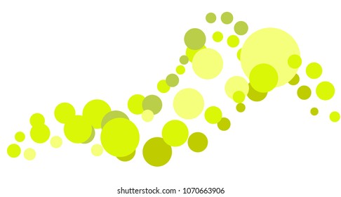 Light modern circles, abstract background. Dotted texture template. Geometric pattern. Vector Illustration.