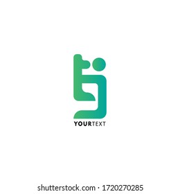 Light Monogram logo design for you company and business