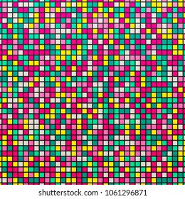 Light mosaic. Colorful abstract background with mosaic. Vector illustration.