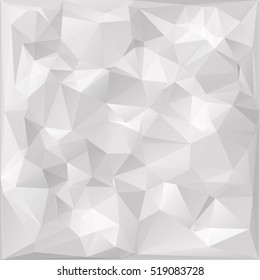 Light mosaic polygonal vector modern graphic background. Polygonal pattern abstract, Vector illustration.