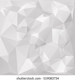 Light mosaic polygonal vector modern graphic background. Polygonal pattern abstract, Vector illustration.