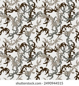Light motley abstract seamless pattern. Hand drawn background for your design. Textile, packaging, blog decoration, banner, poster, wrapping paper. Vector. 
