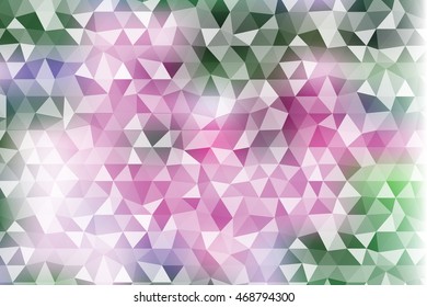 light multi color polygonal background. vector illustration. for design, business cover, card, wallpaper