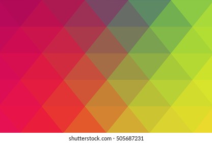 Light multicolor abstract mosaic pattern. Colorful illustration in abstract style with gradient. The completely new template can be used for your brand book.