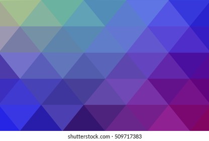 Light multicolor abstract polygonal pattern. Creative illustration in halftone style with gradient. Brand-new style for your business design.