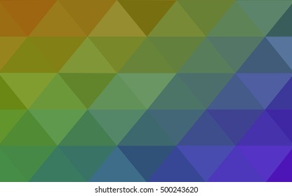Light multicolor abstract polygonal template. A sample with polygonal shapes. The elegant pattern can be used as part of a brand book.