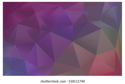 Light Multicolor abstract textured polygonal background. Vector blurry triangle design. Pattern can be used for background.