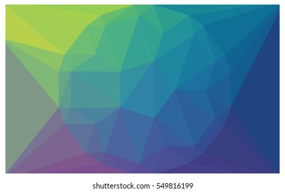 Light Multicolor abstract textured polygonal background. Vector blurry triangle design. Pattern can be used for background.