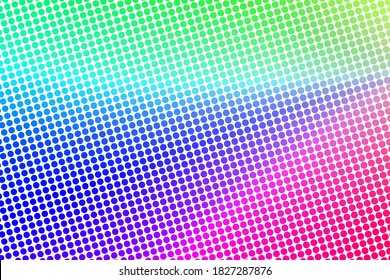 Light multicolor background, colorful vector texture with rainbow circles. Glitter abstract illustration with blurred drops of rain. Pattern for ads, leaflets, websites, web page, wallpaper, poster. 