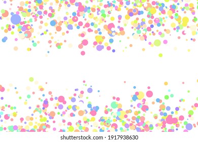 Light multicolor background, colorful vector texture with circles. Splash effect banner. Glitter silver dot abstract illustration with blurred drops of rain. Pattern for web page, banner,poster, card.