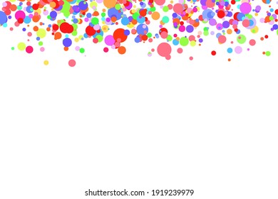 Light multicolor background, colorful vector texture with circles. Splash effect banner. Glitter silver dot abstract illustration with blurred drops of rain. Pattern for web page, banner,poster, card.