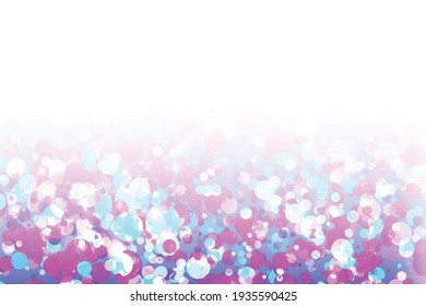Light multicolor background, colorful vector texture with circles. Splash effect banner. Abstract illustration with blurred drops of rain. Pattern for web page, banner,poster, card. Copy space.