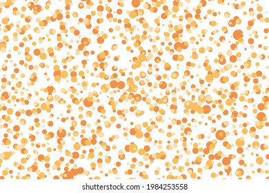 Light multicolor background, colorful vector texture with circles. Splash effect banner. Glitter beige dot abstract illustration with blurred drops of rain. Pattern for banner,poster, card.