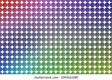 Light multicolor background, colorful vector texture with circles. Splash effect banner. Dotted abstract illustration with blurred drops of rain. Pattern for web page, banner,poster, card.