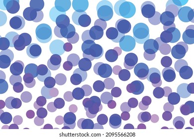 Light multicolor background, colorful vector texture with circles. Splash effect banner. Dotted abstract illustration with blurred drops of rain. Pattern for web page, banner,poster, card.