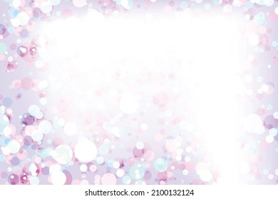 Heller mehrfarbiger Hintergrund, bunter Vektorstruktur mit Kreisen. Splash-Effekt-Banner. Abstrakte Illustration mit unscharfem Regen. Muster für Webseite, Banner, Poster, Karte. Kopiert Platz.