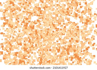 Light multicolor background, colorful vector texture with squares. Splash effect banner. Glitter beige dot abstract illustration with blurred drops of rain for banner, poster. Copy space.