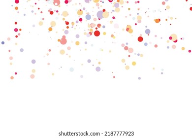 Light multicolor background, colorful vector texture with circles. Splash effect banner. Glitter silver dot abstract illustration with blurred drops of rain. Pattern for web page, banner,poster, card.