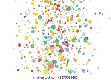 Light multicolor background, colorful vector texture with circles. Splash effect banner. Glitter silver dot abstract illustration with blurred drops of rain. Pattern for web page, banner,poster, card.