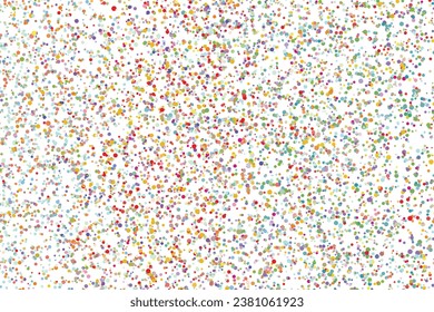 Light multicolor background, colorful vector texture with circles. Splash effect banner. Glitter silver dot abstract illustration with blurred drops of rain. Pattern for web page, banner,poster, card.
