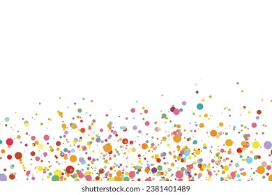 Light multicolor background, colorful vector texture with circles. Splash effect banner. Glitter silver dot abstract illustration with blurred drops of rain. Pattern for web page, banner,poster, card.