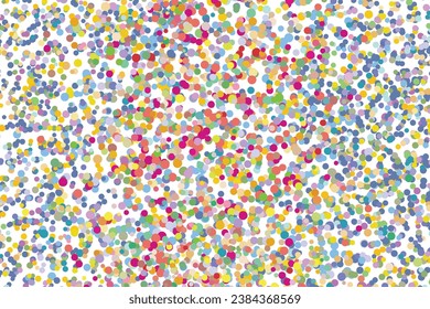 Light multicolor background, colorful vector texture with circles. Splash effect banner. Glitter silver dot abstract illustration with blurred drops of rain. Pattern for web page, banner,poster, card.
