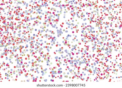 Light multicolor background, colorful vector texture with circles. Splash effect banner. Glitter silver dot abstract illustration with blurred drops of rain. Pattern for web page, banner,poster, card.