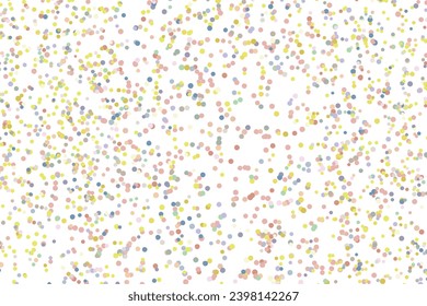 Light multicolor background, colorful vector texture with circles. Splash effect banner. Glitter silver dot abstract illustration with blurred drops of rain. Pattern for web page, banner,poster, card.