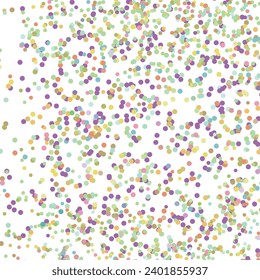 Light multicolor background, colorful vector texture with circles. Splash effect banner. Glitter silver dot abstract illustration with blurred drops of rain. Pattern for web page, banner,poster, card.