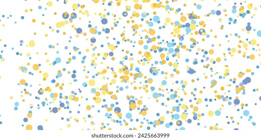 Light multicolor background, colorful vector texture with circles. Splash effect banner. Glitter silver dot abstract illustration with blurred drops of rain. Pattern for web page, banner,poster, card.