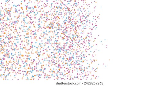 Light multicolor background, colorful vector texture with circles. Splash effect banner. Glitter silver dot abstract illustration with blurred drops of rain. Pattern for web page, banner,poster, card.