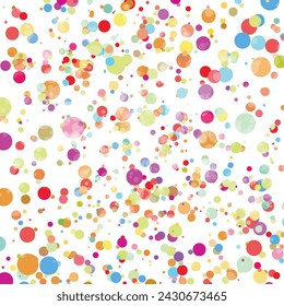 Light multicolor background, colorful vector texture with circles. Splash effect banner. Glitter silver dot abstract illustration with blurred drops of rain. Pattern for web page, banner,poster, card.