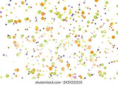 Light multicolor background, colorful vector texture with circles. Splash effect banner. Glitter silver dot abstract illustration with blurred drops of rain. Pattern for web page, banner,poster, card.