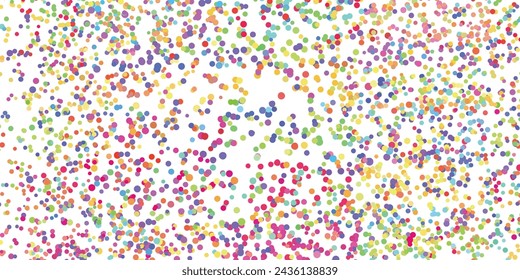 Fondo multicolor claro, textura vectorial colorida con círculos. Banner con efecto de salpicadura. Ilustración abstracta de punto plateado brillante con gotas borrosas de lluvia. Patrón para página web, banner, póster, tarjeta.