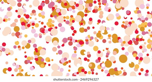 Light multicolor background, colorful vector texture with circles. Splash effect banner. Glitter silver dot abstract illustration with blurred drops of rain. Pattern for web page, banner,poster, card.