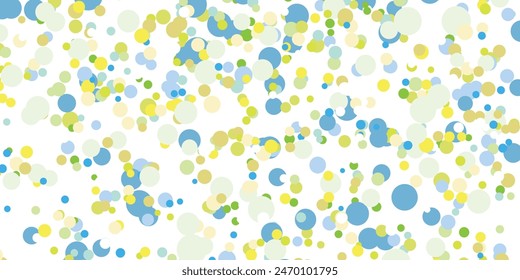 Light multicolor background, colorful vector texture with circles. Splash effect banner. Glitter silver dot abstract illustration with blurred drops of rain. Pattern for web page, banner,poster, card.