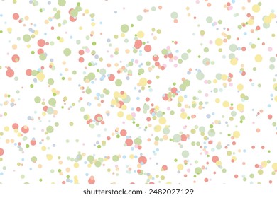 Light multicolor background, colorful vector texture with circles. Splash effect banner. Glitter silver dot abstract illustration with blurred drops of rain. Pattern for web page, banner,poster, card.