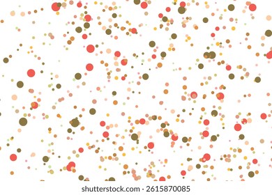 Light multicolor background, colorful vector texture with circles. Splash effect banner. Glitter silver dot abstract illustration with blurred drops of rain. Pattern for web page, banner,poster, card.