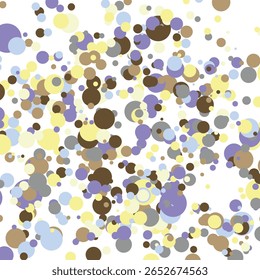 Light multicolor background, colorful vector texture with circles. Splash effect banner. Glitter silver dot abstract illustration with blurred drops of rain. Pattern for web page, banner,poster, card.