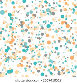 Light multicolor background, colorful vector texture with circles. Splash effect banner. Glitter silver dot abstract illustration with blurred drops of rain. Pattern for web page, banner,poster, card.