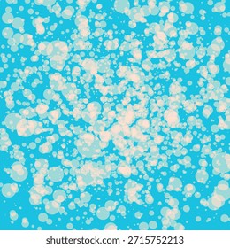 Heller mehrfarbiger Hintergrund, bunte Vektortextur mit Kreisen. Splash-Effekt-Banner. Abstrakte Illustration in Glitzer Silber mit unscharfen Regentropfen. Muster für Webseite, Banner, Poster, Karte.