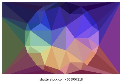 Light Multicolor diamond Pattern. Geometric Gemstone sample. Repeating template with a gem in center. Jewelry gems texture for your design. Pattern can be used for background.