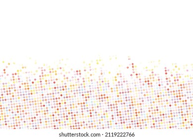 Heller, mehrfarbiger Hintergrund, bunter Vektorstruktur mit Kreise. Glitzere abstrakte Illustration mit unscharfem Regen. Muster für Werbung, Webseite, Bildschirmhintergrund, Poster, Banner. Kopiert Platz.
