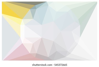 Light Multicolor modern geometrical abstract background. Texture, seamless background. Geometric background in Origami style with gradient. 