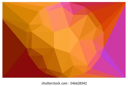 Light Multicolor modern geometrical abstract background. Texture, seamless background. Geometric background in Origami style with gradient. 