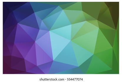 Light Multicolor Pattern. Seamless triangular template. Geometric sample. Repeating routine with triangle shapes. Seamless texture for your design. Pattern can be used for background.