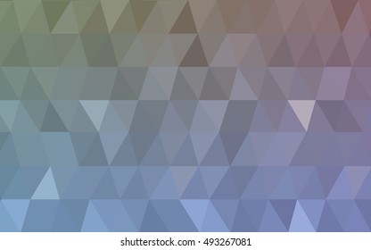 Light multicolor polygonal template. Glitter abstract illustration with an elegant design. The textured pattern can be used for background.