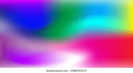 Light multicolor rainbow abstract background with a smooth gradient, creating an elegant and vibrant texture for modern vector designs.